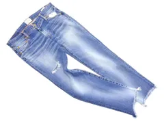 新品 Ungrid アングリッド ダメージ加工 カットオフ デニムパンツ size27/インディゴ ■■ レディース