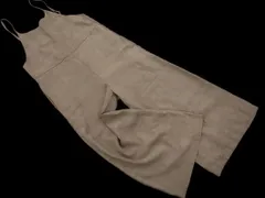 BEAUTY & YOUTH ビューティ&ユース ユナイテッドアローズ スウェード調 スラックス サロペット オーバーオール sizeS/グレージュ ◇■ レディース