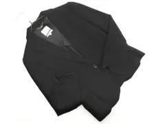 KUMIKYOKU 組曲 ウール混 テーラード ジャケット size1/黒 ◇■ レディース