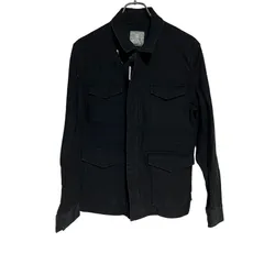 ZM1646 nano UNIVERSE ナノユニバース フィールド ジャケット ブラック カジュアル メンズ M