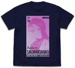 【中古】衣類 桜内梨子 Tシャツ ALL STARS Ver. ネイビー Mサイズ 「ラブライブ!サンシャイン!!」