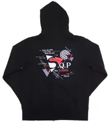 【中古】衣類 ロゴ パーカー ブラック 女性用Mサイズ 「S.Q.P Ver.SolidS」