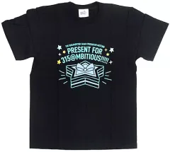 【中古】衣類 ロゴ 公式Tシャツ ブラック XLサイズ 「THE IDOLM@STER SideM PRODUCER MEETING PRESENT FOR 315@MBITIOUS!!!!!」