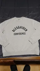 アレックスアンドエイデン オーバーサイズスウェット 105 バスト62 丈70