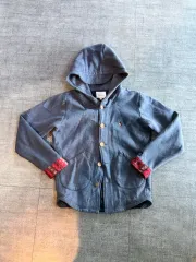 日本ヴィンテージ Quolt オールドスクール アメカジ はぐみハロウィン メカジ フードジャケット