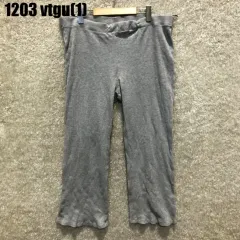 H&M グレー ゴージ 7分 ズボン