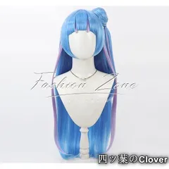 【美品・未使用新品】◆キミとアイドルプリキュア 風 蒼風なな キュアウインク Cure Winkコスプレ ウィッグ かつら 激安 WIG 高温耐熱 変装 ハロウィン仮装B251203
