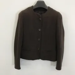 KUHO クホ クロップド ウールジャケット レディース 55