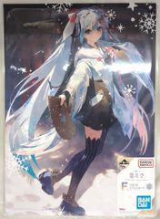 BANDAI SPIRITS 이치 반 쿠지 스노우 미쿠 SNOW MIKU Second Season F상 2018 일러스트 보드