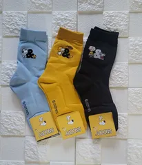 新柄SNOOPY靴下3足セット