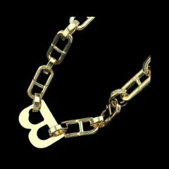 【N043】ネックレス　メンズ　レディース　チェーン　 ゴールド　シルバー　アクセサリー　ファッション　お洒落