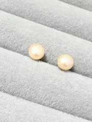 再入荷　淡水パール　SV925ピアス　6mm ピンク　可愛い　つけっぱなし