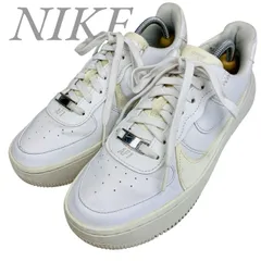 【B4187】 NIKE ナイキ AF1 PLT.AF.ORM スニーカー ウィメンズ エアフォース１ プラットフォーム ホワイト レザー