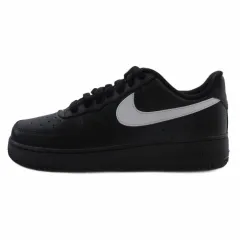 ナイキ NIKE タグ付き AIR FORCE 1  '07 エア フォース 1  '07 スニーカー ブラック FZ0627-010 25cm ■GY51
