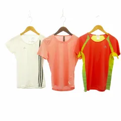 アディダス adidas Ｔシャツカットソー ジャージ 3点セットまとめ ホワイト ピンク S M L