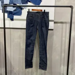 (26インチ) カルバン・クライン CK レディース カジュアル 生デニム インディゴブルーデニム デニムパンツ