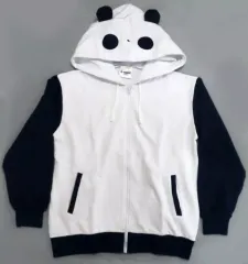 【中古】衣類 笹木咲モデル パーカー(リニューアルver.) ホワイト 男性用フリーサイズ 「バーチャルYouTuber にじさんじ そのまんまグッズ第2弾」