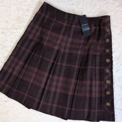 未使用級✨ BURBERRY LONDON バーバリーロンドン カシミヤアンゴラ
