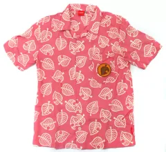 【中古】衣類 しずえ しずえのアロハシャツ ピンク Mサイズ 「あつまれ どうぶつの森」 Nintendo TOKYO限定