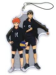 【中古】キーホルダー 日向翔陽＆影山飛雄 リフレクターキーホルダー 「ハイキュー!! 全国遠征ポップアップストア」