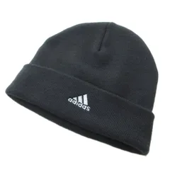 アディダス adidas 帽子 ニット帽 ワッチキャップ 黒 ブラック /KE