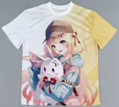 【中古】Tシャツ 音乃瀬奏 フルグラフィックTシャツ ホワイト フリーサイズ 「バーチャルYouTuber ホロライブDEV_IS ReGLOSS」 GiGO限定