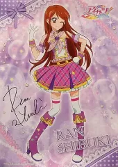 【中古】ポスター A3サイン入りポスター 紫吹蘭 「アイカツ!」