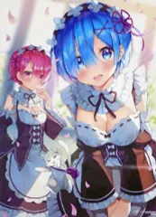 【中古】ポスター B2片面ポスター(八つ折) レム＆ラム 「Re：ゼロから始める異世界生活」 月刊コミックアライブ 2020年11月号付録