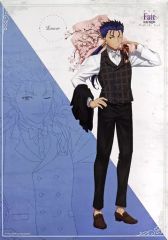 [중고] 포스터 B2 포스터 랜서 [극장판 Fate/stay night[Heaven's Feel] III.spring song×ufotable DINING 콜라보레이션 다이닝 제4기] 즐거움 복권 W 찬스상