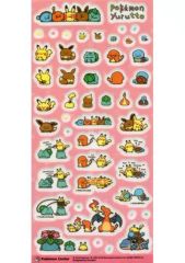 [중고] 씰 스티커 (캐릭터) 핑크 PET 씰 Pokemon Yurutto [포켓 몬스터] 포켓몬 센터 한정