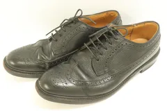 【中古】 REGAL メンズレザーシューズ 26.5cm ウイングチップシューズ REGAL 26.5cm 黒 ブラック