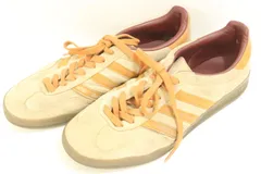 【中古】 adidas メンズスニーカー 28cm Gazelle Indoor adidas 28cm ベージュ 肌色 オレンジ 橙 ロゴ