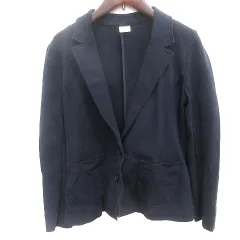 テチチ Te chichi テーラードジャケット シングル M 紺 ネイビー /AU