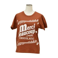 メルシーボークー mercibeaucoup, Tシャツ/カットソー 半袖 チョコレート 1サイズ ブラウン レディース F-S3018のサムネイル