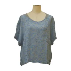 メルシーボークー mercibeaucoup, Tシャツ/カットソー 半袖 総柄 1サイズ グレー レディース F-S3023のサムネイル