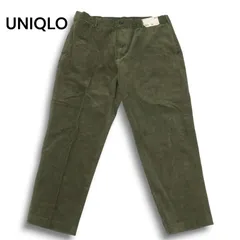 【新品 未使用】 UNIQLO ユニクロ 秋冬 コーデュロイ スマート アンクル 2WAYストレッチ パンツ Sz.XL メンズ 大きいサイズ