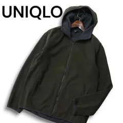 UNIQLO ユニクロ 秋冬 ブロックテック★ フリース パーカー Sz.M　メンズ