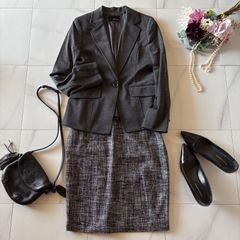 MOSCHINO ジャケット チュールスカート付き 2点セット】BOUTIQUE MOSCHINOスカート ツイード 22OCTOBRE ジャケット