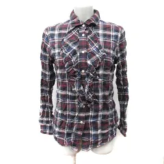 極美品✨ロイスクレヨン 総柄 パッチワーク風 ブラウス シャツ 切り替え M 2025年最新】ロイスクレヨン ブラウスの人気アイテム - メルカリ