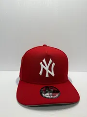 Newera ニューヨークヤンキース ワールドシリーズ1952 9fifty A-FRAME スナップバックキャップ レッドカラー