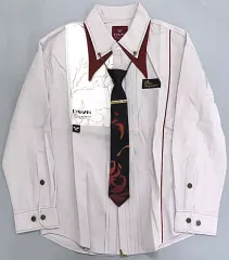 【中古】ポロシャツ・ワークシャツ ディルック キャライメージシリーズ シャツ ライトグレー Mサイズ 「原神」