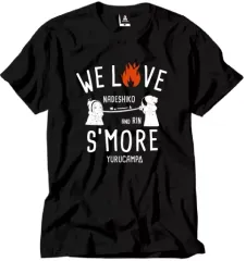 【中古】Tシャツ スモア Tシャツ ブラック Lサイズ 「ゆるキャン△」