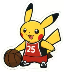 【中古】シール・ステッカー ピカチュウ(バスケットボール) ダイカットステッカー Pokemon SPORTS 「ポケットモンスター」 ポケモンセンター限定