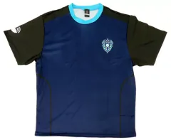 【中古】Tシャツ 叶(アビスパ福岡) コンフィットTシャツ ネイビー×ブラック Mサイズ 「バーチャルYouTuber にじさんじ 2023 J1 18クラブ×にじさんじ」