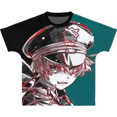 【中古】Tシャツ エス Ani-Art BLACK LABEL フルグラフィックTシャツ ブラック×グリーン ユニセックス XXLサイズ 「MILGRAM -ミルグラム-」