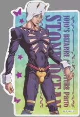【中古】シール・ステッカー ウェザー・リポート ステッカー 「ジョジョの奇妙な冒険 JOJO WORLD」 第六部ミニゲーム ストーン・フリーの糸くじ ステッカー賞