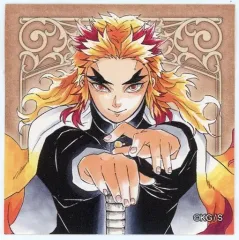 【中古】シール・ステッカー [単品] 煉獄杏寿郎(正面) 特製ステッカー 「鬼滅の刃 柱の焼菓子」 同梱品