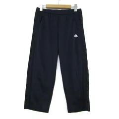 アディダス パンツ ボトムス ジャージ スポーツウエア レディース Mサイズ ネイビー adidas 【中古】
