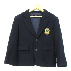 コムサ・デ・モード フィユ テーラードジャケット アウター フォーマル キッズ 男の子用 120Aサイズ 紺 COMME CA DU MODE FILLE 【中古】