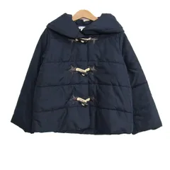 アーヴェーヴェー ダッフルコート アウター 中綿ジャケット ジャンパー キッズ 女の子用 130サイズ ブラック a.v.v 【中古】のサムネイル